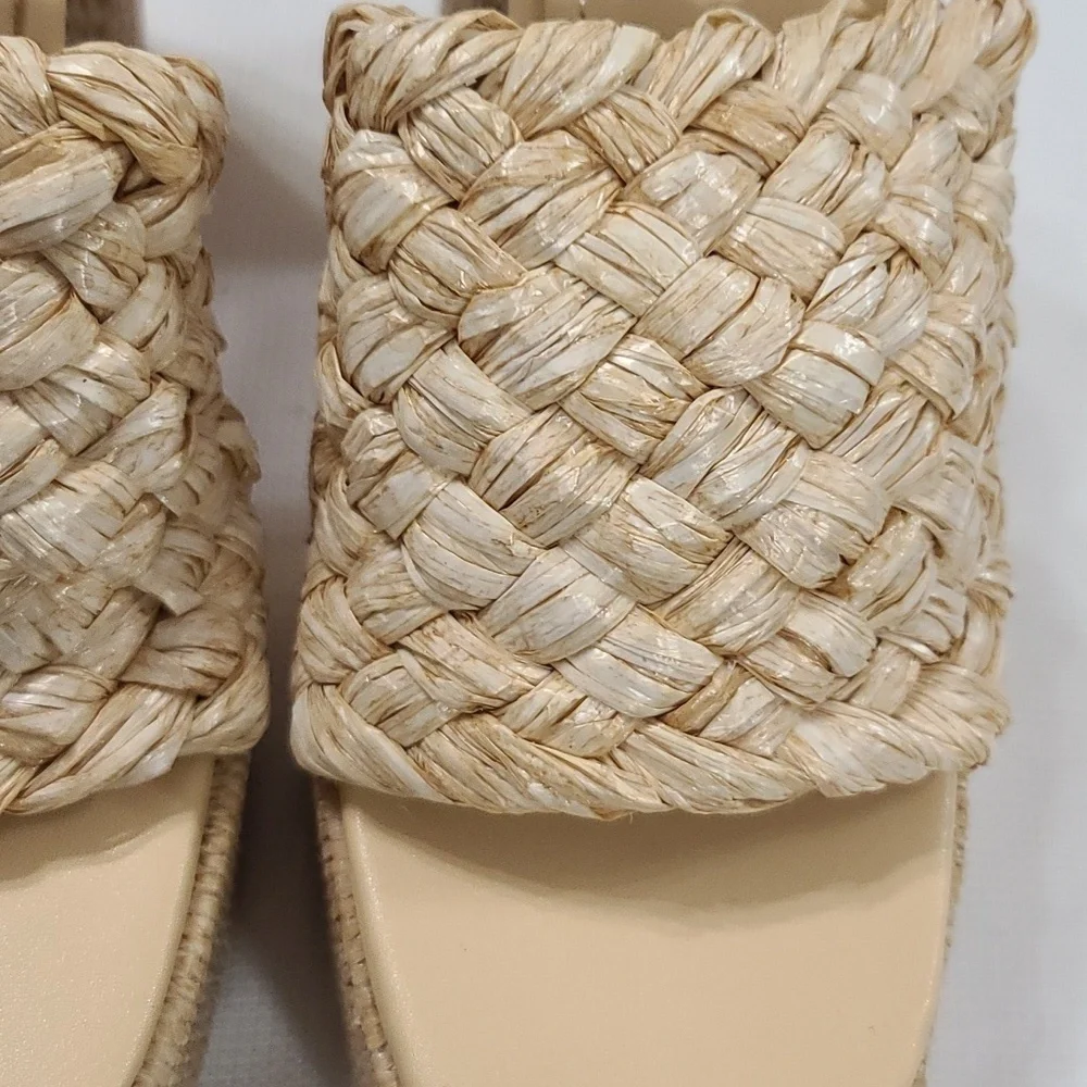 Cape Robbin Yara Woven Platform Sandals Womens‎ Summer Sz 10 EUC
